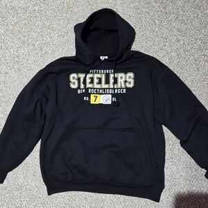 Majestic Black Steelers Hoodie